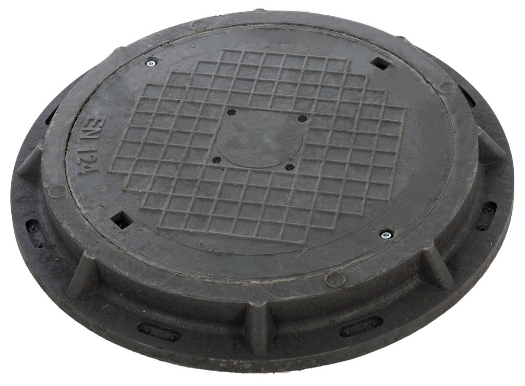 Capac Cămin Compozit B125 Rotund