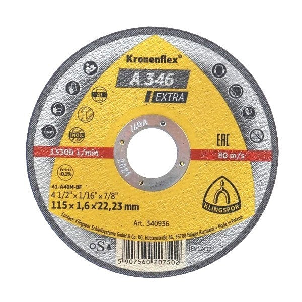 DISC INOX 115X1.6X22MM INOX