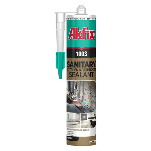 SILICON SANITAR TRANSPARENT AKFIX 280 ML