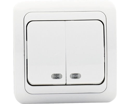 COMUTATOR ALB LED TUNA