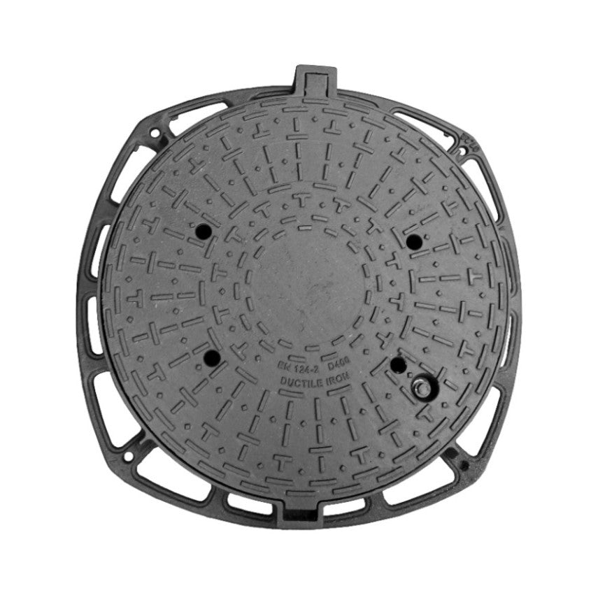 Capac Camin Fonta D400 rotund RRD820 Ventilat