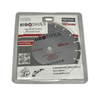 DISC DIAMANTAT 230X2.6X22.2 MM RIBOTOOLS