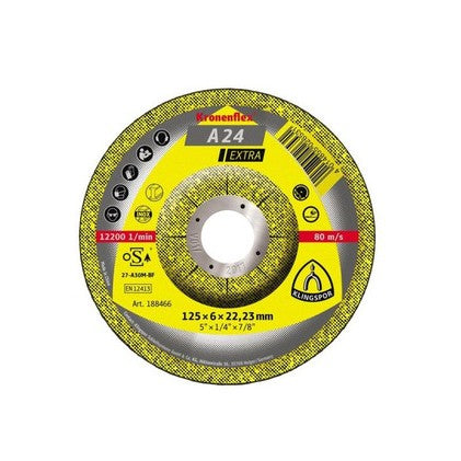 DISC POLIZAT 125X6X22 METAL
