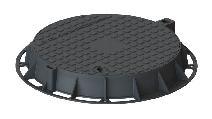 Capac Fontă D400 Rotund RRD730